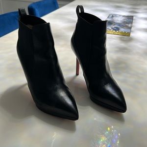 Christian Louboutin Calfskin Chelsea Bootie Size EU40 1/2 US 9.5